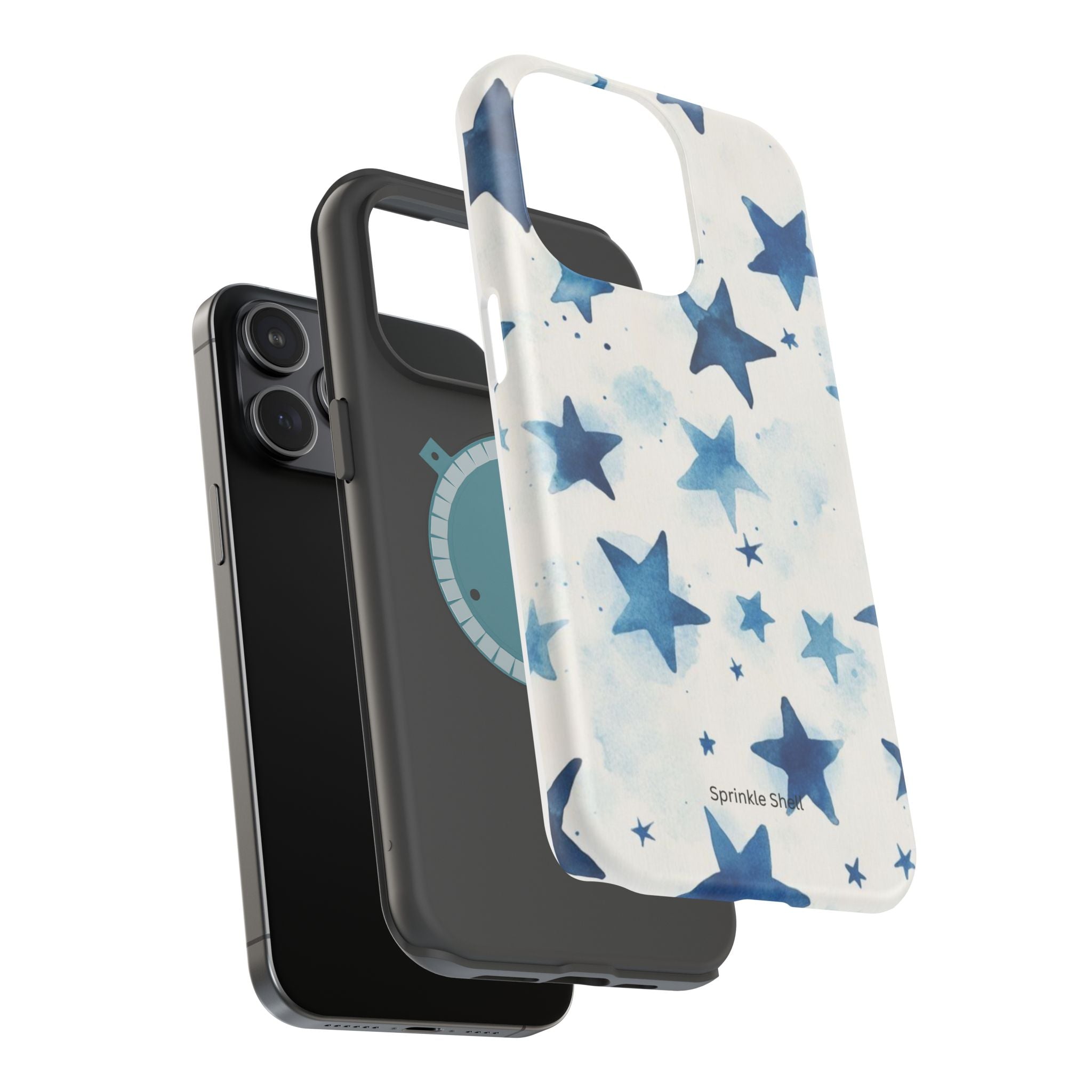 MagSafe Blue Stars iPhone Case