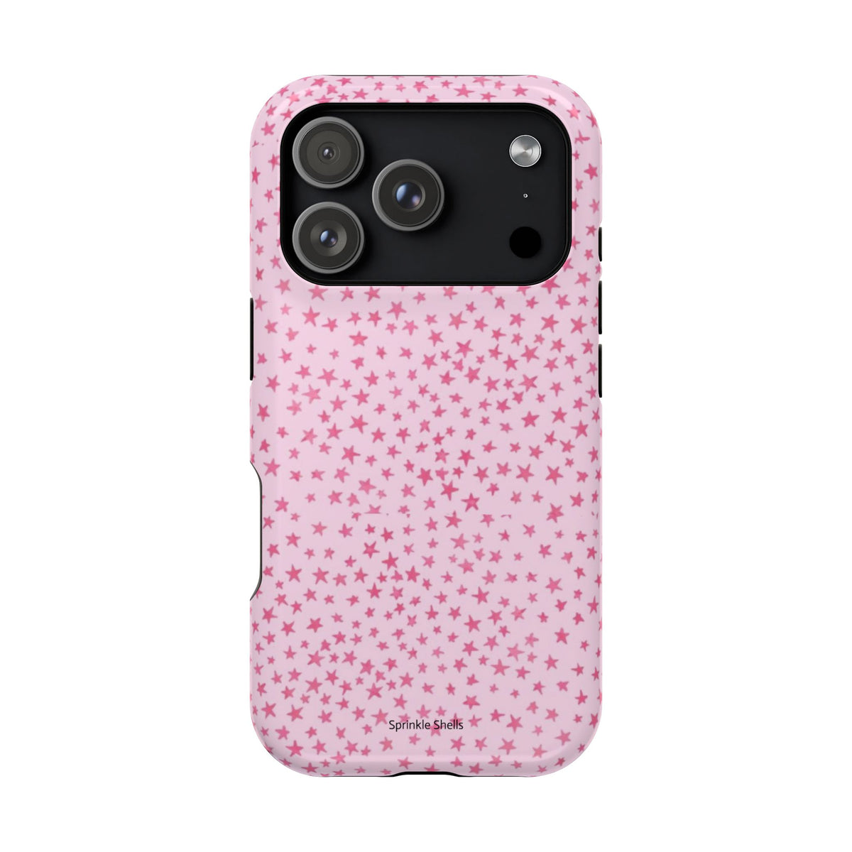 MagSafe mini pink stars case