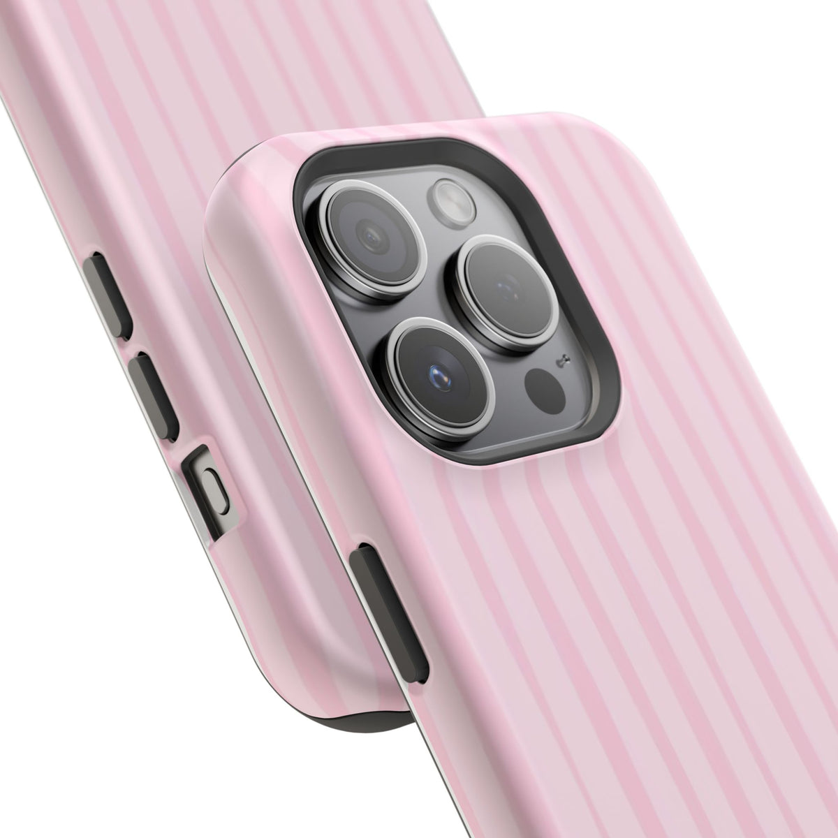 MagSafe pink uneven lines case